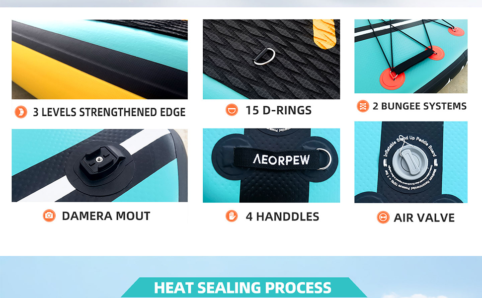 Надувні SUP дошки для дорослих та підлітків, 88.9 см, професійного рівня. Комплект з аксесуарами для веслування на SUP дошці.