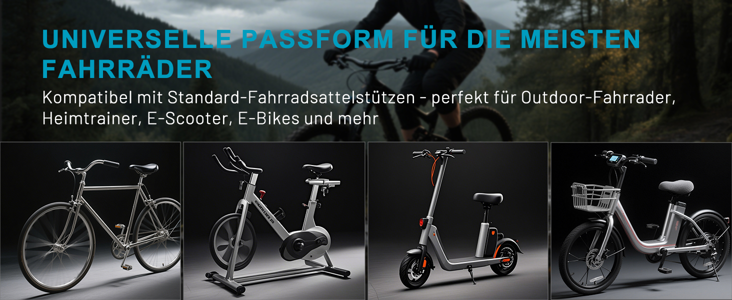 Велосипедне сідло TECHCYC з Memory Foam: комфортне, дихаюче, амортизуюче. Ергономічне сідло з підвіскою для чоловіків та жінок, 3 варіанти виконання (City)