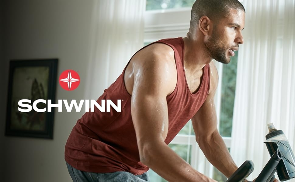 Спінбайк Schwinn 700IC: магнітний велотренажер для дому з Bluetooth FTMS, сумісним із Zwift, Peloton, Kinomap та JRNY