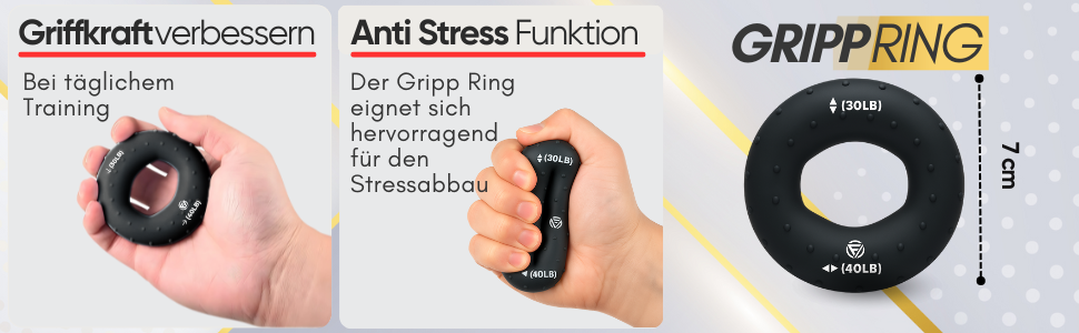Набір для тренування рук FUNFLEX: 5шт. (підсилювач сили, розтягувач пальців, тренажер зап'ястя)