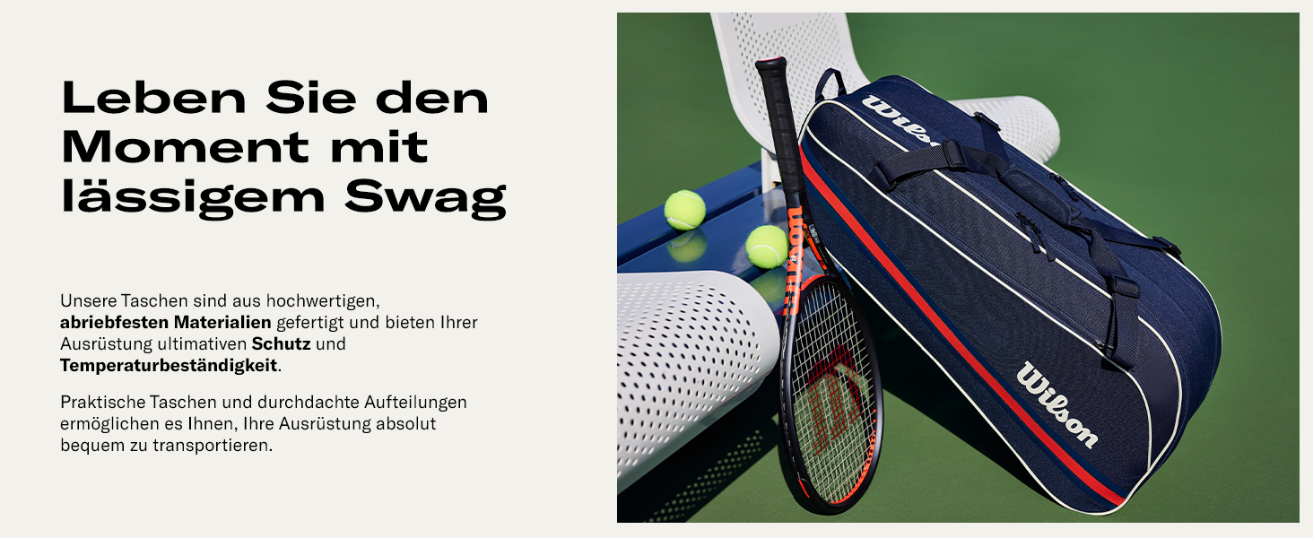 Рюкзак тенісний Wilson Roland-Garros Team Junior Navy/Clay для 2-х ракеток з відділенням для ноутбука та замком
