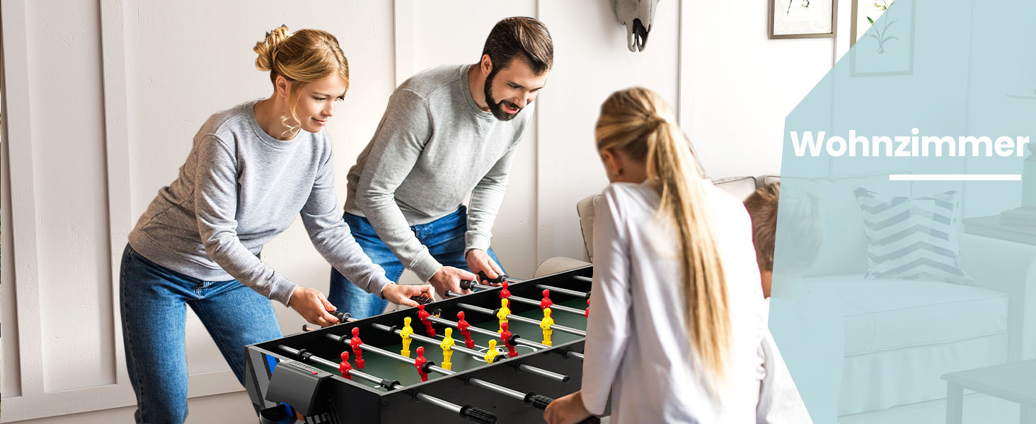 DREAMADE 4-в-1 ігровий стіл: футбол, хокей на повітрі, більярд, теніс. Для дітей та дорослих