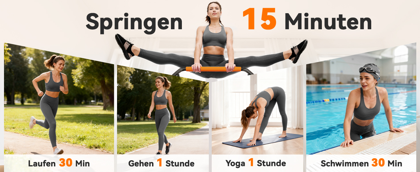 HOMCOM Міні-трамплін для фітнесу 102 см, складаний, з регульованою ручкою, до 150 кг, чорний+помаранчевий