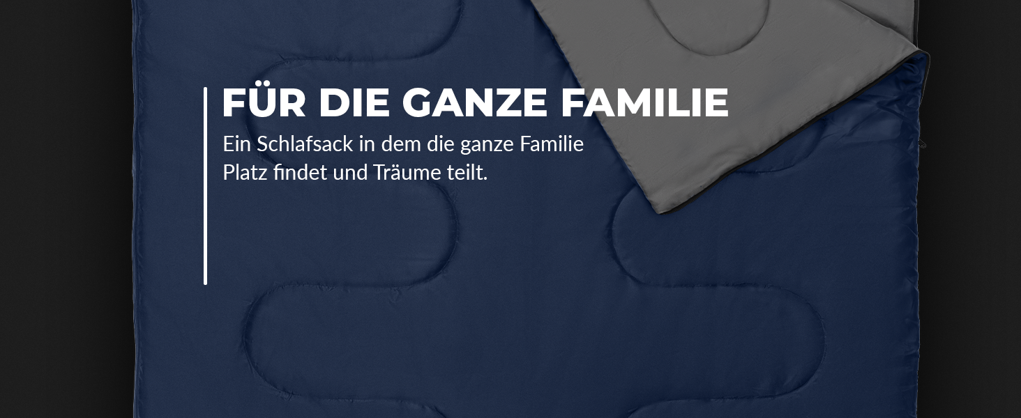 Спальний мішок туристичний з капюшоном до -3°C з подушкою - Outdoor зимовий та літній спальний мішок 3-4 сезони (75 x 220 см) - Гірський спальний мішок для жінок та чоловіків (теплий) Синій 150GSM, без капюшону
