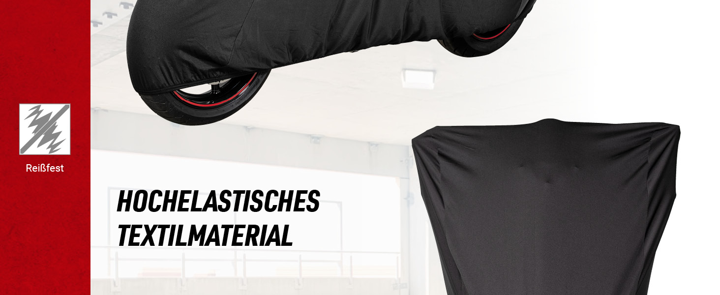 Чохол для мотоцикла Louis Indoor (XL-XXL) — еластичний, дихаючий, стійкий до розривів та пилу, захисний