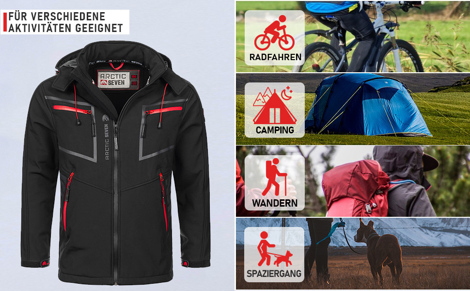 Чоловіча куртка Softshell водонепроникна outdoor з флісовою підкладкою, дихаюча функціональна куртка AS088, XL, темно-синя (Navy)