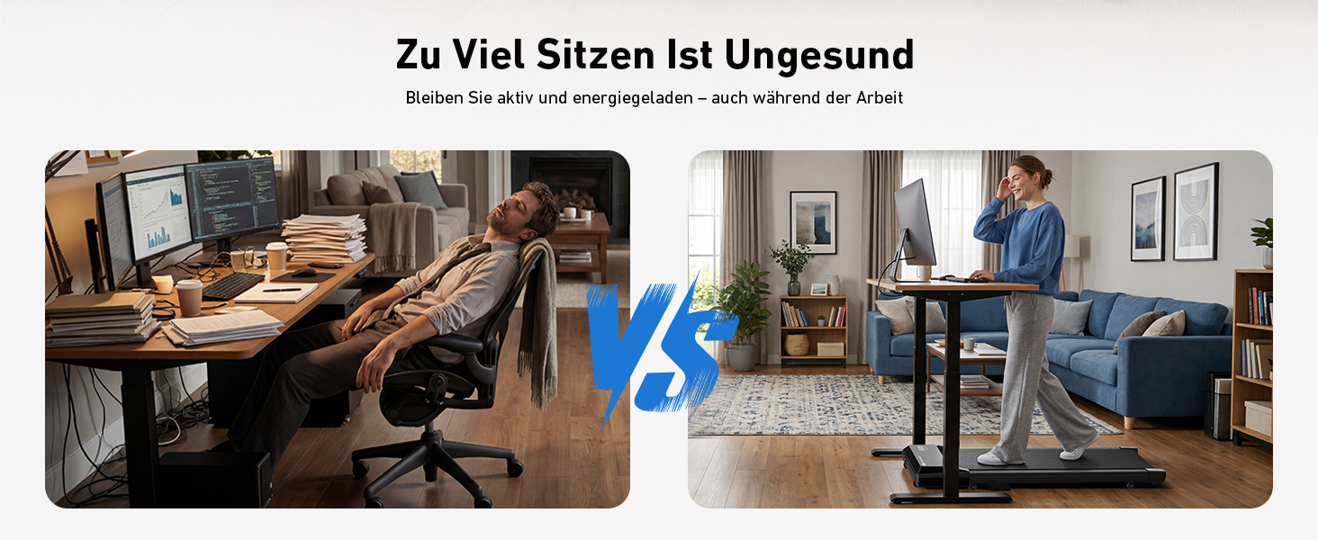 Бігова доріжка DeerRun Walking Pad під стіл з ухилом 6%, для дому та офісу, компактна, з додатком, пультом та LED-дисплеєм, до 136 кг, чорна