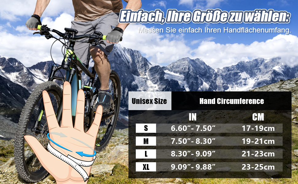 Велосипедні рукавички COFIT з повним пальцем та сенсорним екраном для чоловіків та жінок – дихаючі, амортизуючі рукавички з гелевою підкладкою та неслизьким зчепленням для MTB та шосейних велосипедів, рожеві, розмір L