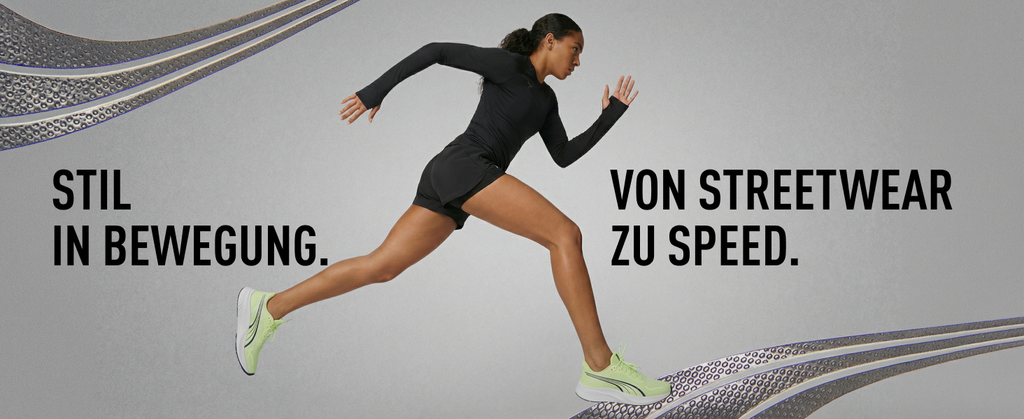 Кросівки Puma Pounce Lite для бігу вулицею, чоловічі/жіночі, 47 EU, Apple Spritz/Shadow Gray/Puma White