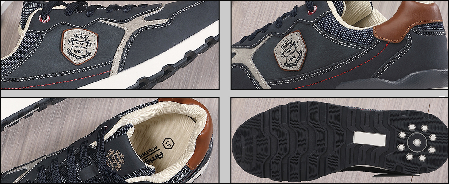 ARRIGO BELLO Чоловічі кросівки: зручні прогулянки та робота на відкритому повітрі. Легкі, розмір 41-46, колір блакитний.