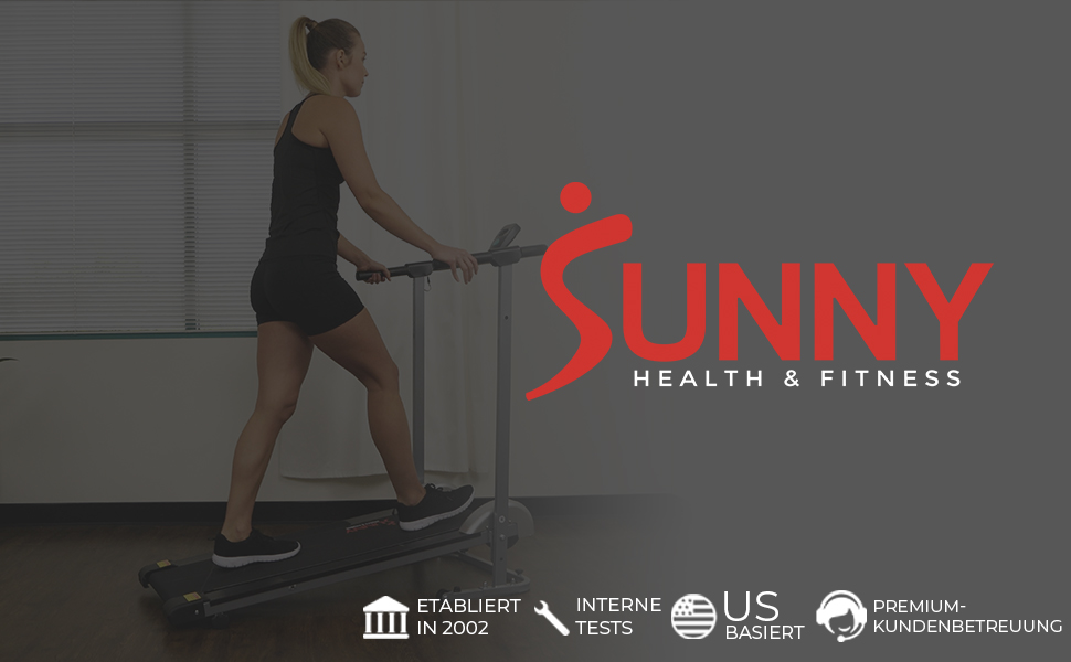 Ручна бігова доріжка Sunny Health & Fitness SF-T1407M