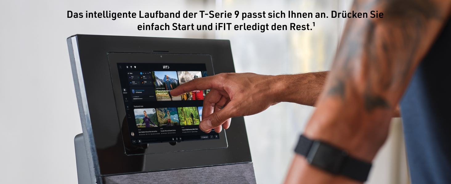 Біговий тренажер NordicTrack T Series 9: для дому, з регулюванням нахилу, Bluetooth, до 136 кг