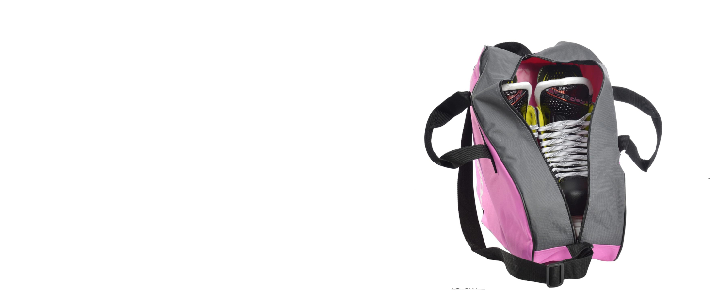 Сумка для ковзанів Sherwood: для ковзанярів та хокеїстів, рожева