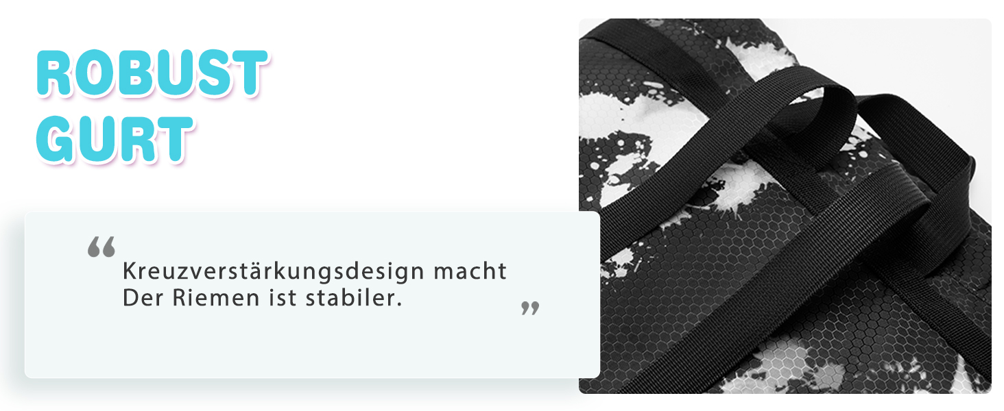 Спортивна сумка для гімнастики WAWSAM з шнурком - 38 × 45 см. Водонепроникна сумка для плавання, пляжу, покупок (для дітей)