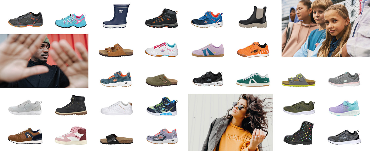 Дитячі кросівки для трейлраннінгу Lico Griffin Low V, 34 EU, темно-синій, чорний, лимонний