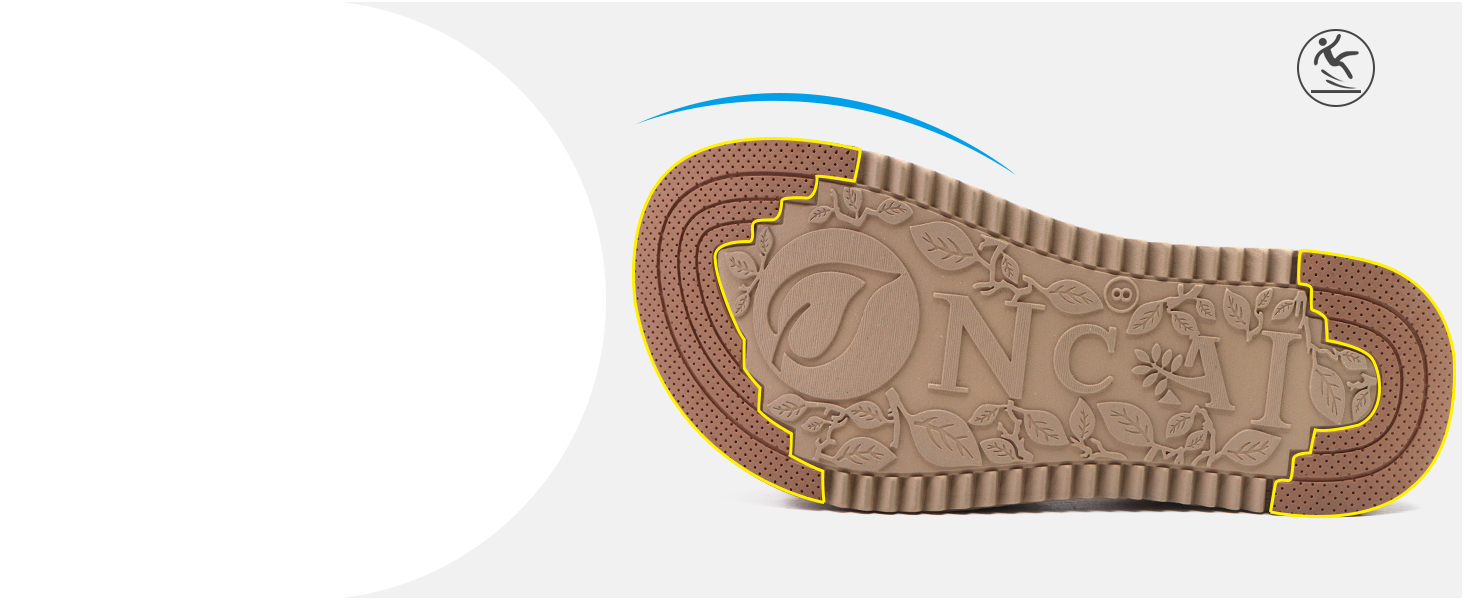 Жіночі сандалі Oncai Wander з ортопедичною устілкою та підтримкою склепіння стопи, чорні, розмір 36-43