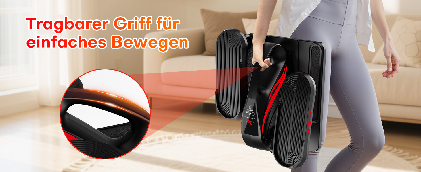 Еліптичний тренажер під стіл для дому, 2 в 1 електричний з 15 швидкостями та 3 автоматичними режимами, тренажер для ніг для літніх людей з пультом дистанційного керування, тихий та портативний (рожевий, 15 швидкостей + 3 автоматичні режими)