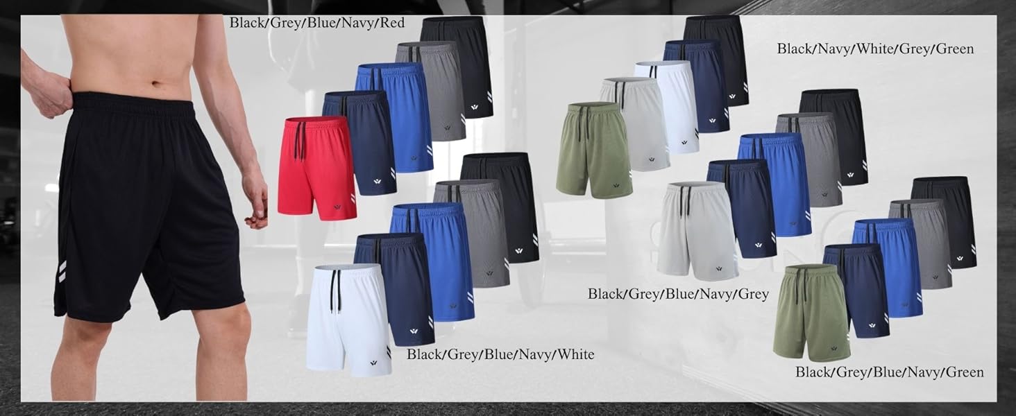 Спортивні штани чоловічі з кишенями та еластичним поясом, швидкодрійна спортивна/бігова штанина (4XL, чорний, сірий, білий, світло-сірий, зелений)