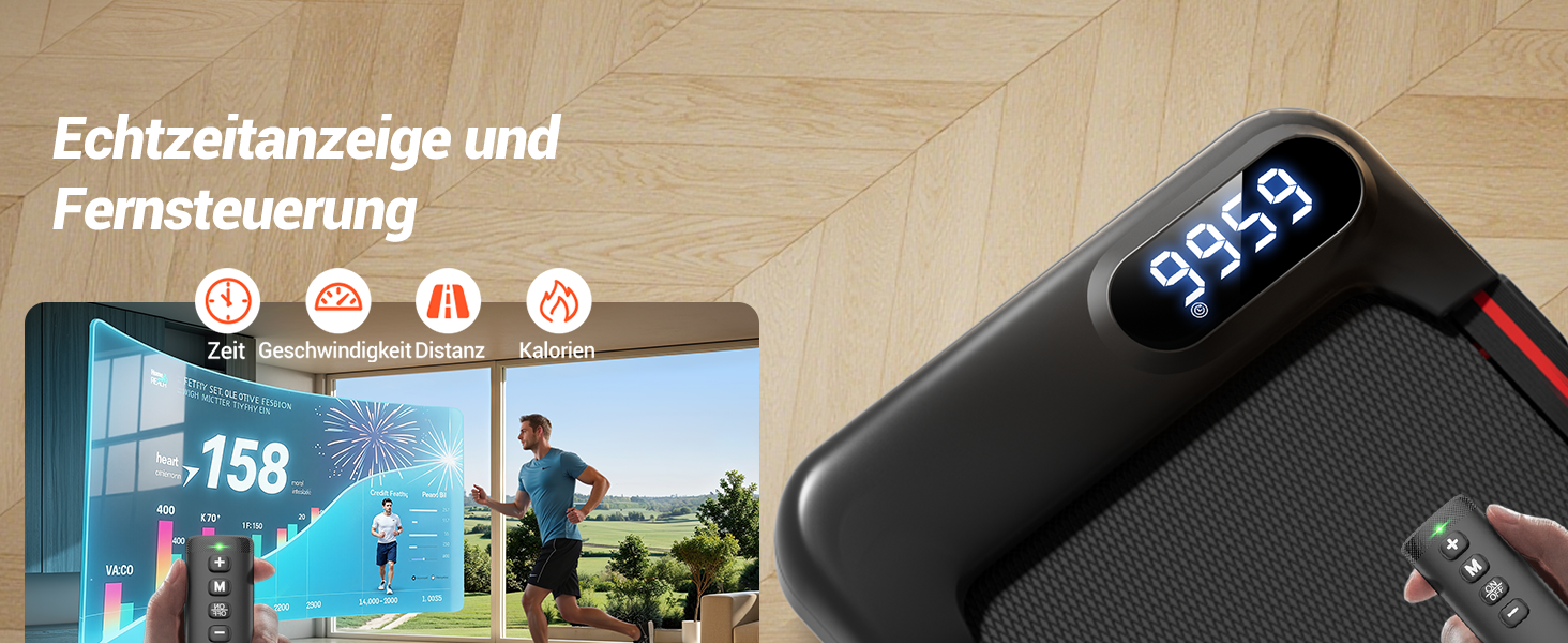 Walking Pad з нахилом 15%, біговий килимок 8-10 км/год з нахилом для дому, з трійною амортизацією та тихим 2.5PS мотором, максимальне навантаження 136 кг (10 км/год)