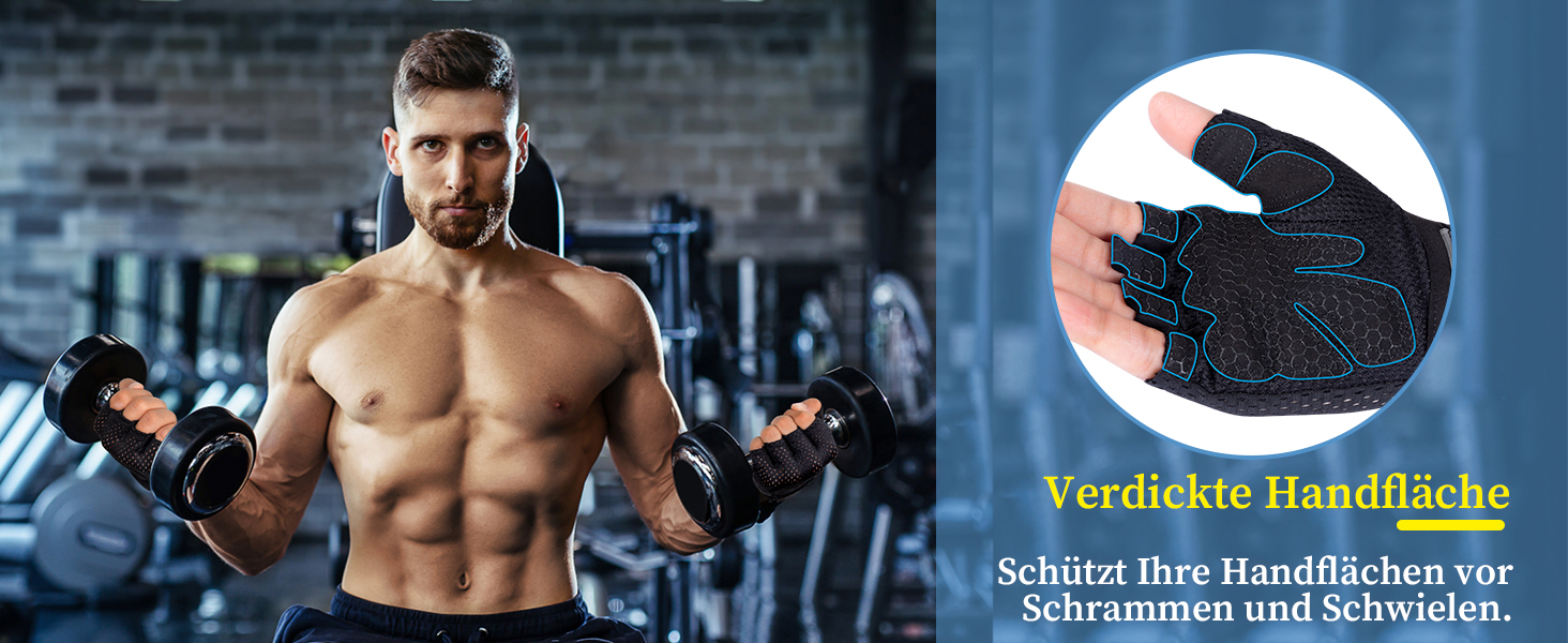 Фитнес рукавички ELLIEX для чоловіків та жінок, спортивні рукавички для тренувань, з антиковзким покриттям, для важкої атлетики, велосипеда, силових тренувань та кросфіту (Рожевий, S)