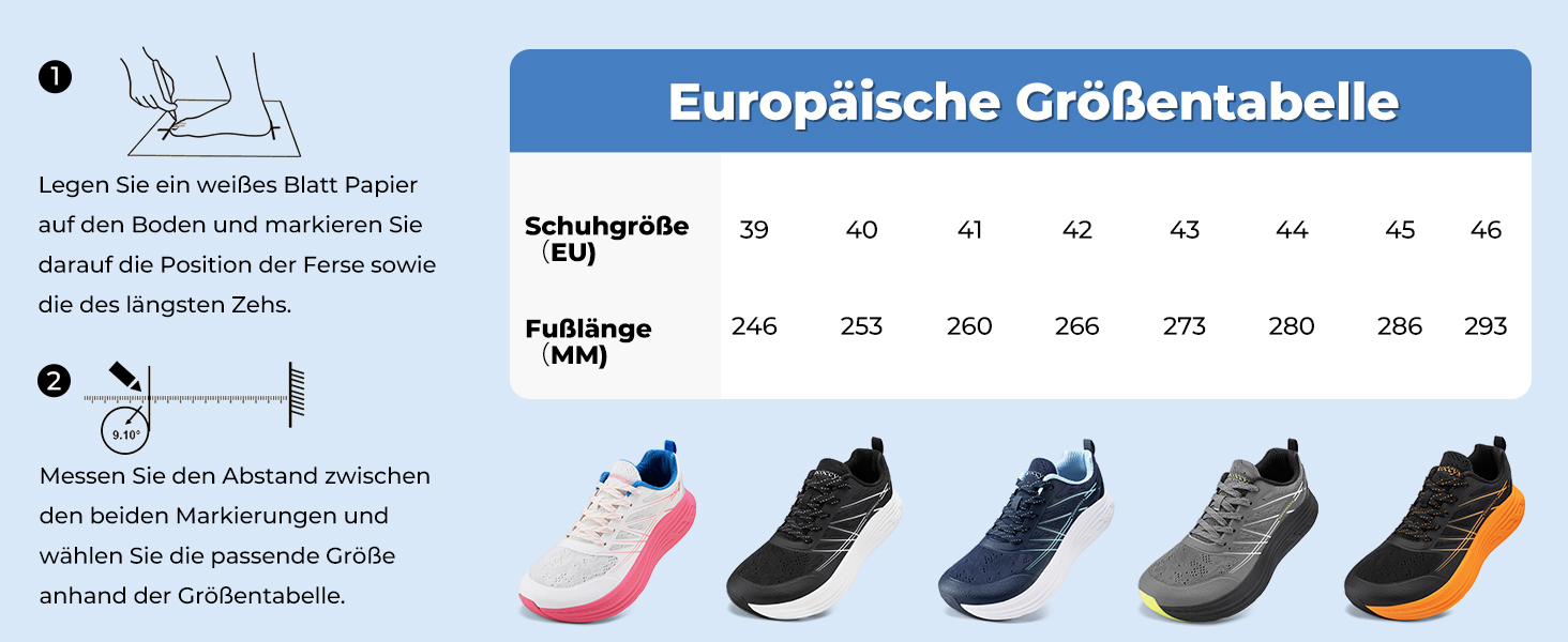 Чоловічі кросівки для бігу та ходьби Sportschuhe з широким носком, дихаючі, протиковзкі, помаранчеві, розмір 39-46 EU