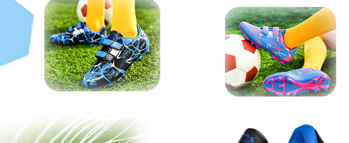 Дитячі футбольні бутси для хлопчиків та дівчаток, унісекс, зелені, розмір 28-37 (32 EU)