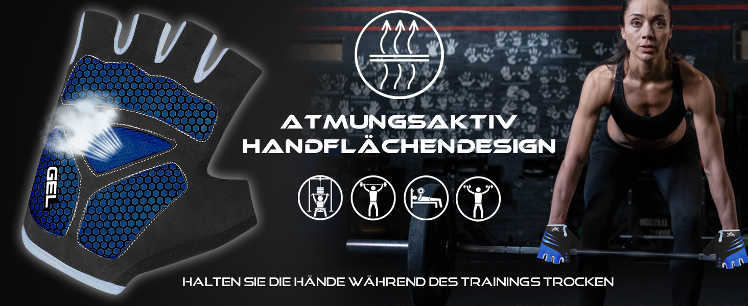 BEAST RAGE Fingerless Fahrradhandschuhe: Гелеві, антиковзні, для MTB, тренувань, сірі (L)