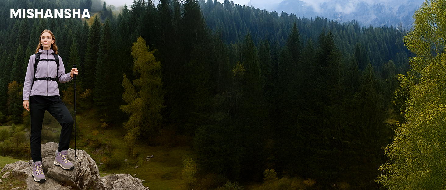 Чоботи зимові жіночі Mishansha, сірі, розмір 36-42, з підкладкою, неслизькі