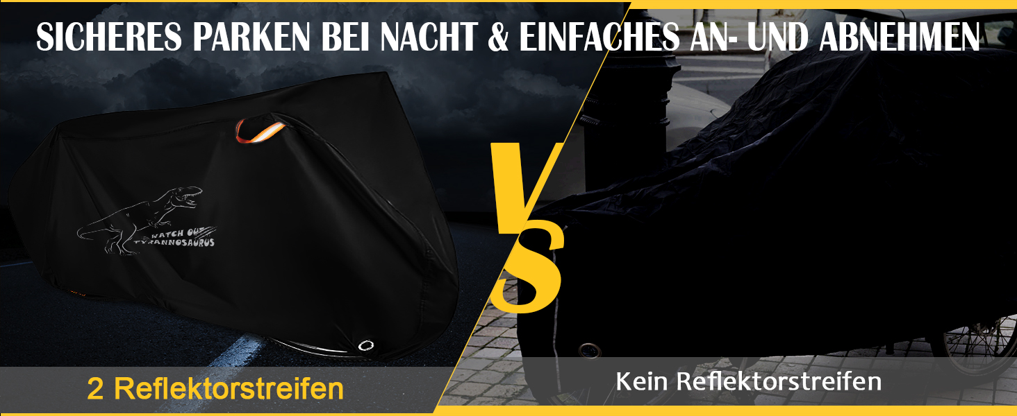 Водонепроникний чохол для велосипеда на 1/2/3 велосипеда, 210D Oxford, захист від дощу, пилу, сонця, вітру, для гірських, шосейних, електровелосипедів, розмір L (200x65x98 см)
