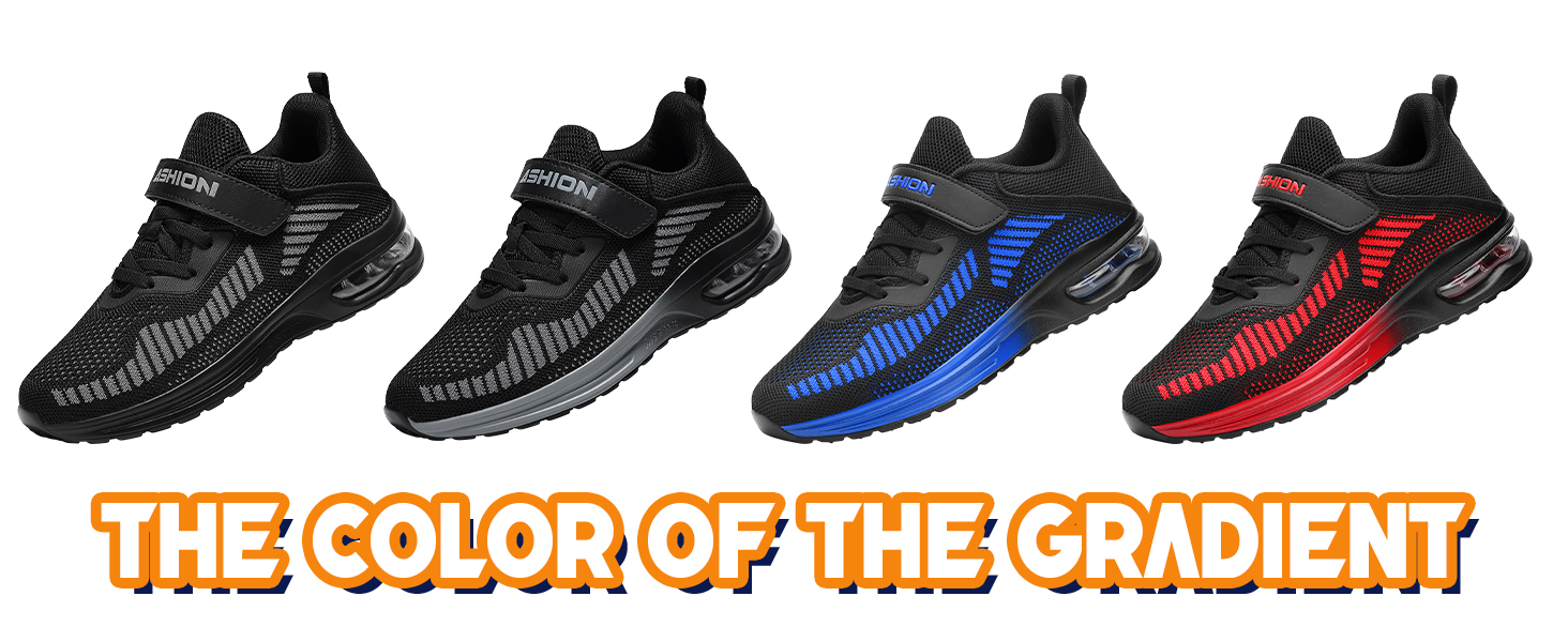 Дитячі кросівки ASHION для хлопчиків та дівчаток: м'які, гнучкі, стабільні, для фітнесу та занять у залі, розмір 35 EU, чорно-сірий