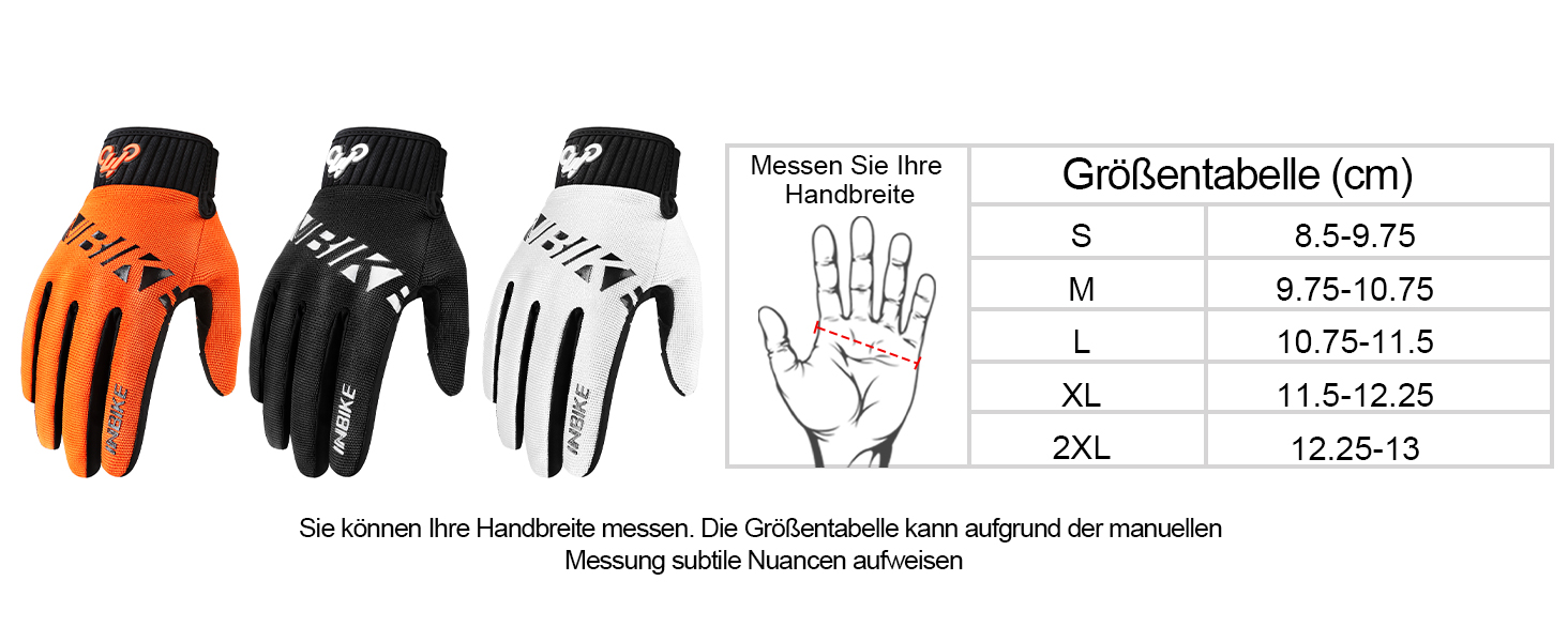 Велосипедні рукавички INBIKE MTB з антиковзким силіконом. Дихаючі рукавички для гірського велосипеда, даунхілу та інших видів спорту. Розмір L