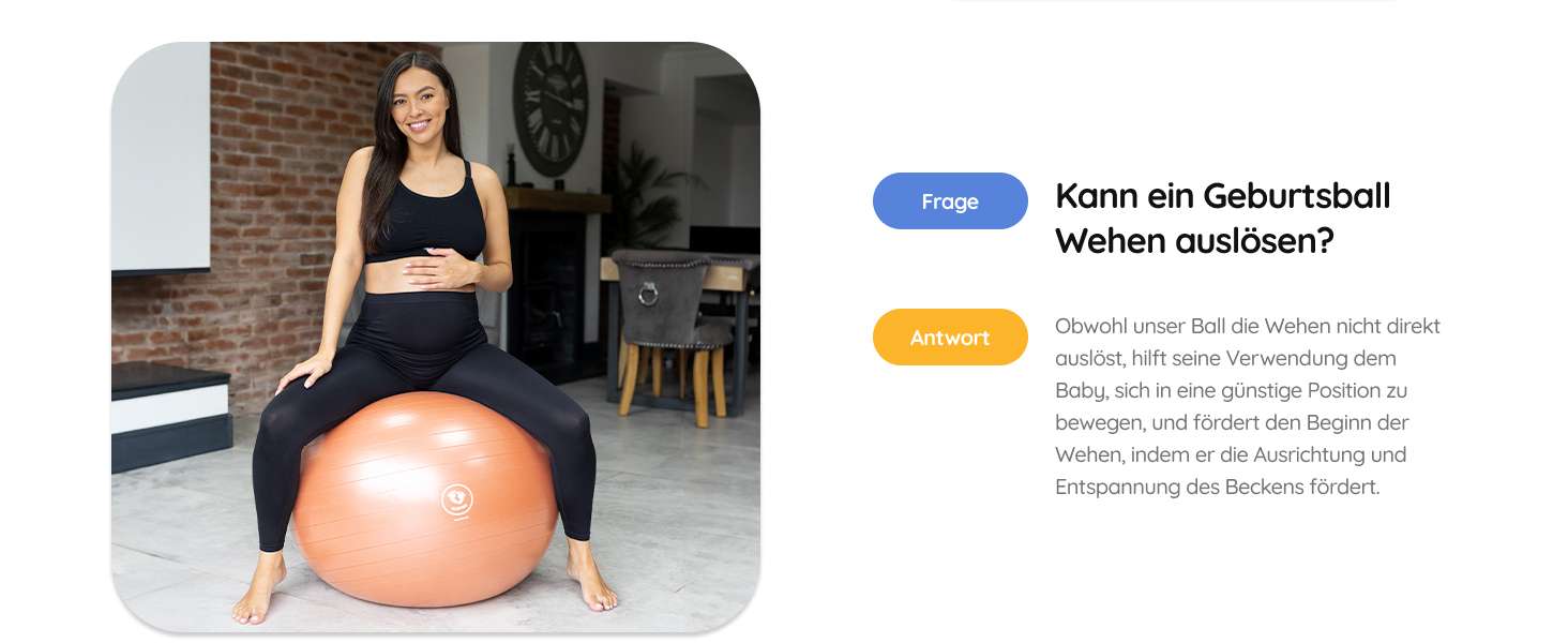 М'яч для пологів BABYGO 75 см: фітбол для вагітних, йога, підготовка до родин, фізіотерапія та відновлення. В комплекті: книга з планом вагітності та післяпологового періоду. Екологічний, антивибуховий, теракотовий колір.