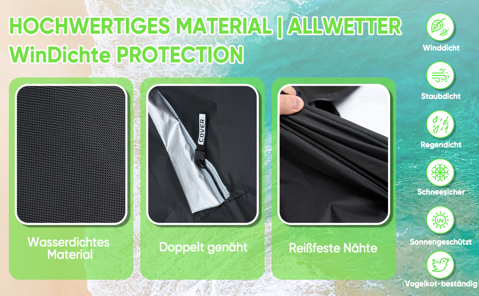 Чохол для квадроцикла NEVERLAND XXXL 256x110x120 см - захист від бруду, вологи, сонця та зимових умов. Оксфорд 210D, оранжевий, з фосфоресцентним покриттям.