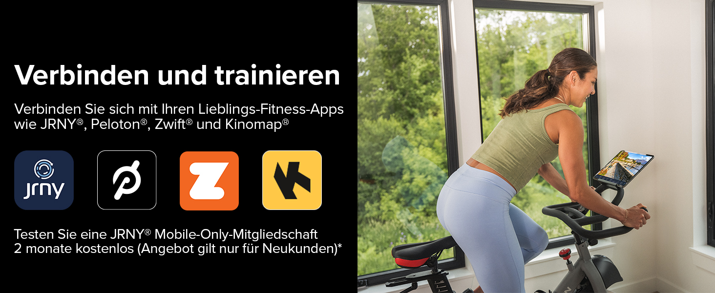 Спінбайк Schwinn IC3.5: домашній велотренажер для сайклінгу з магнітним або фетровим гальмуванням, Bluetooth FTMS, сумісність із Zwift, Peloton, Kinomap та JRNY