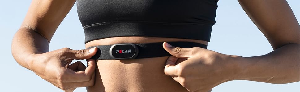 Датчик частоти серцевих скорочень Polar H10, чорний, M/XXL, 92061854
