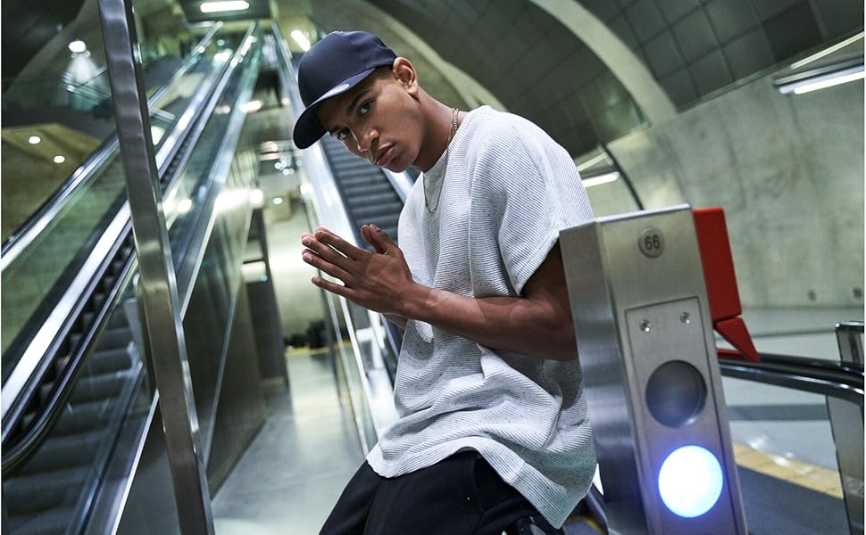 Кепка-снэпбек Flexfit для дорослих, регульована, чорна, універсальний розмір