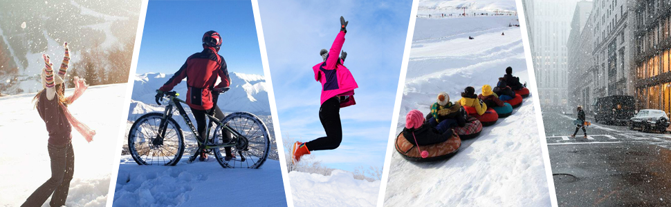 Жіночі зимові чоботи - тепла підкладка, водонепроникність, трекінгові та туристичні черевики, зимові короткі чоботи, Outdoor взуття, синій, 38.5 EU