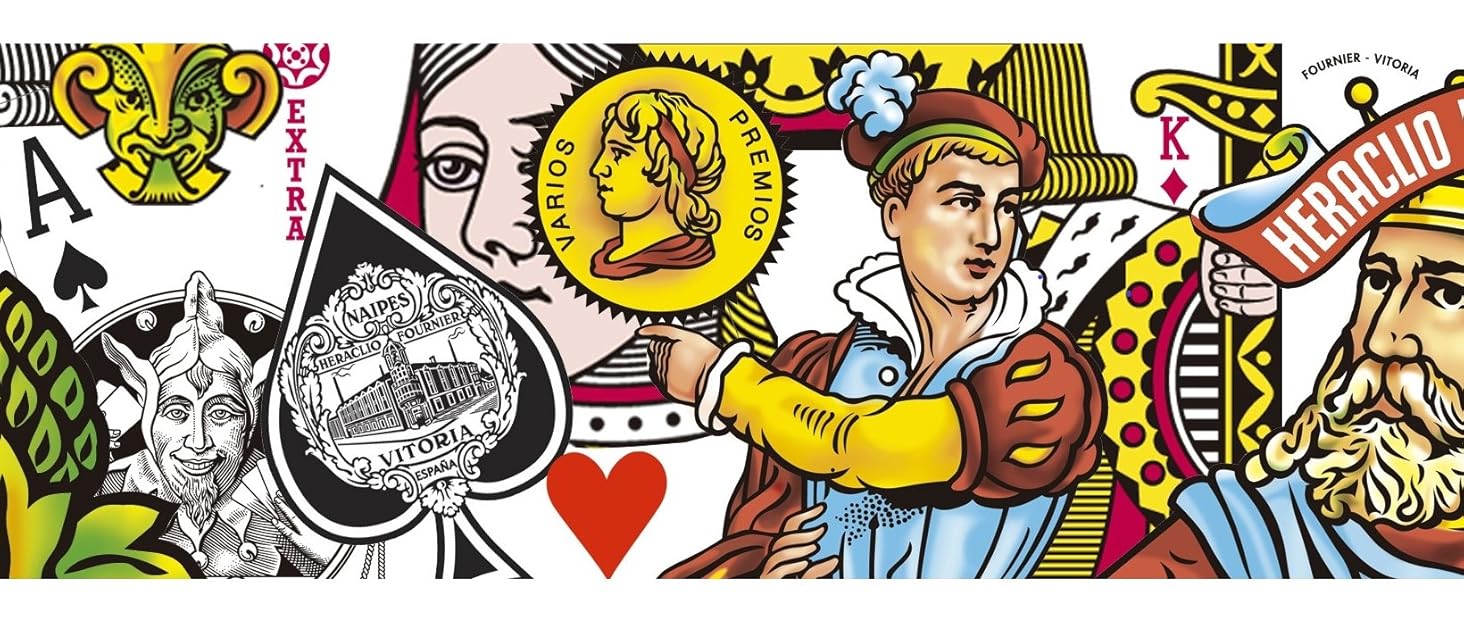 Дерев'яна коробка для карт Fournier №4, багато кольорів, для дітей від 4 років