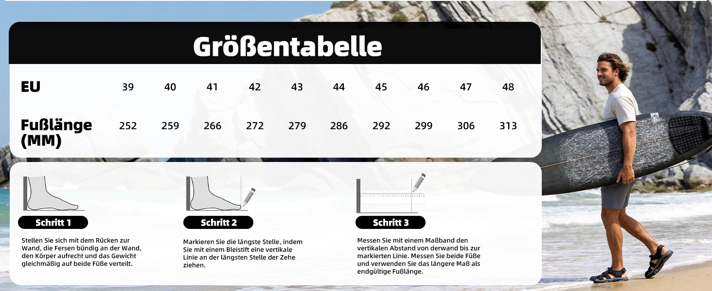 Чоловічі сандалі Mishansha закриті, дихаючі, водонепроникні, протиковзкі для активного відпочинку, розмір 43 EU, темно-сині