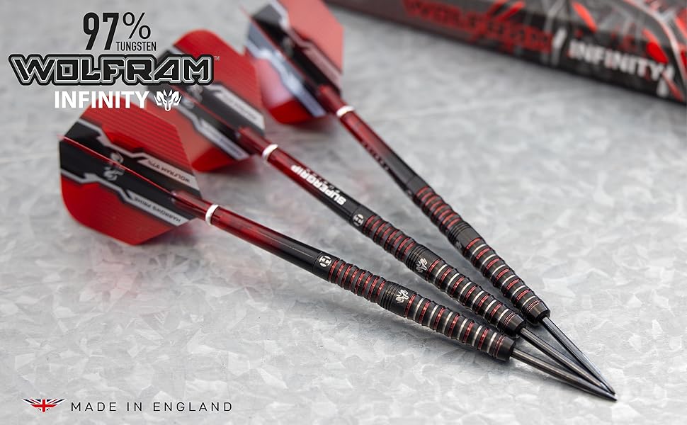 Борони Tungsten Infinity Darts 97 Вольфрамова сталь наконечник