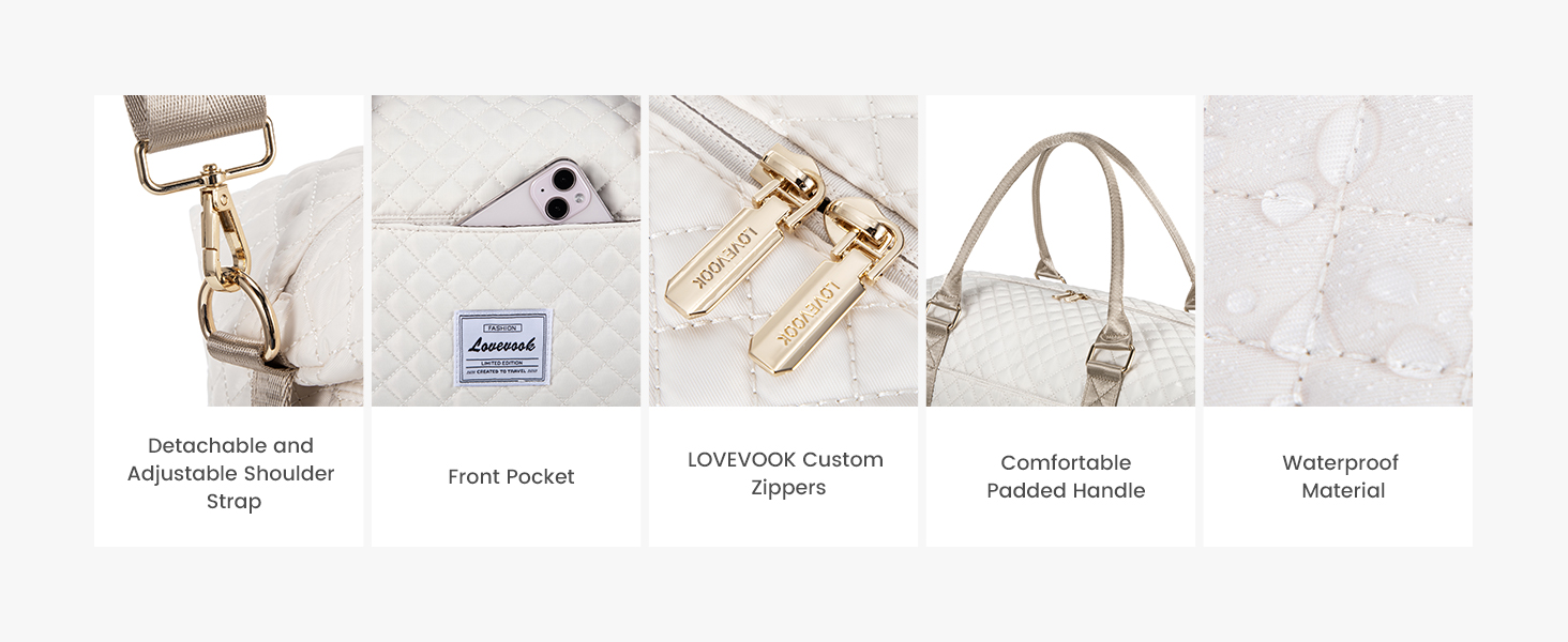 Спортивна сумка LOVEVOOK для жінок з відділенням для взуття, ручна поклажа, сумка для подорожей, вікенд, дуфл, сумка для подорожей, ручна поклажа, клінічна сумка, набір для пологів, для спортзалу, пляжу, сауни, кемпінгу, XL, 2 шт., Бежевий, Ніжний рожевий