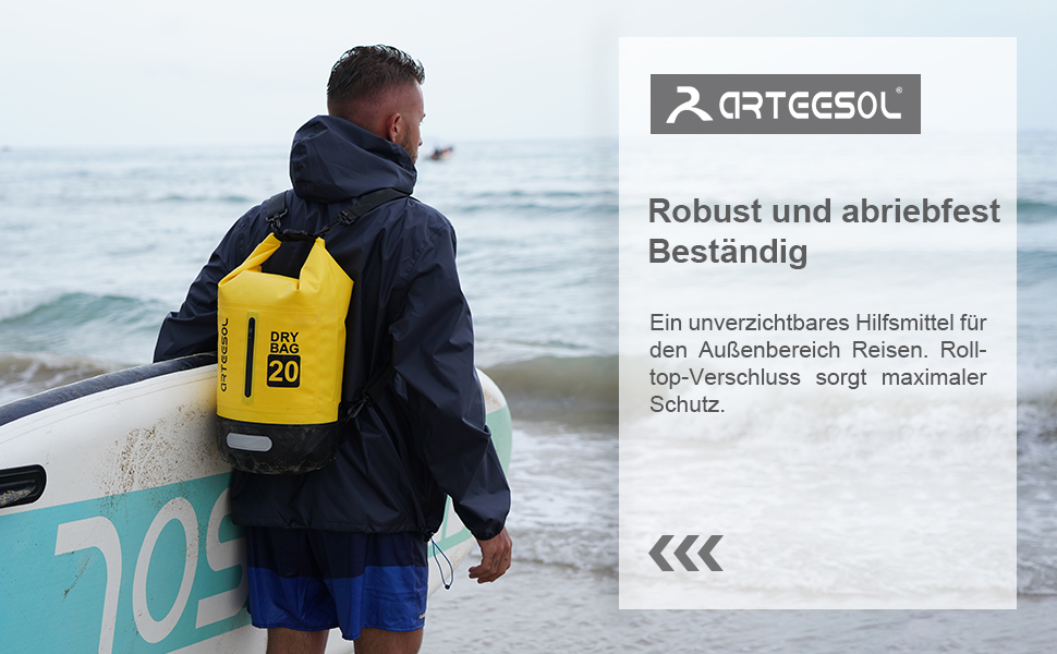 Водонепроникний мішок Blackace Arteesol Dry Bag 5L/10L/20L/30L для каякінгу, рафтингу, риболовлі та інших водних видів спорту