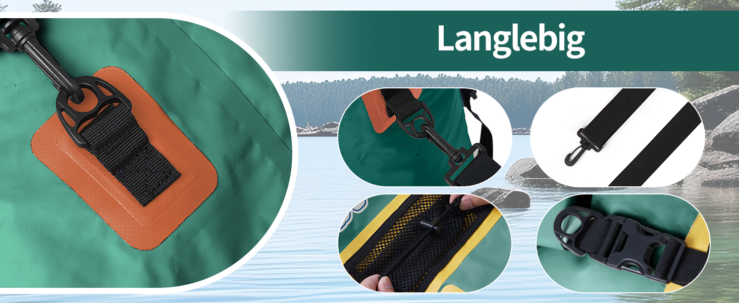 Водонепроникний рюкзак Naturehike Dry Bag – 25L/15L/10L. Сумка для каякінгу, човнів, риболовлі, рафтингу, плавання та сноубордингу (Жовтий 25L)