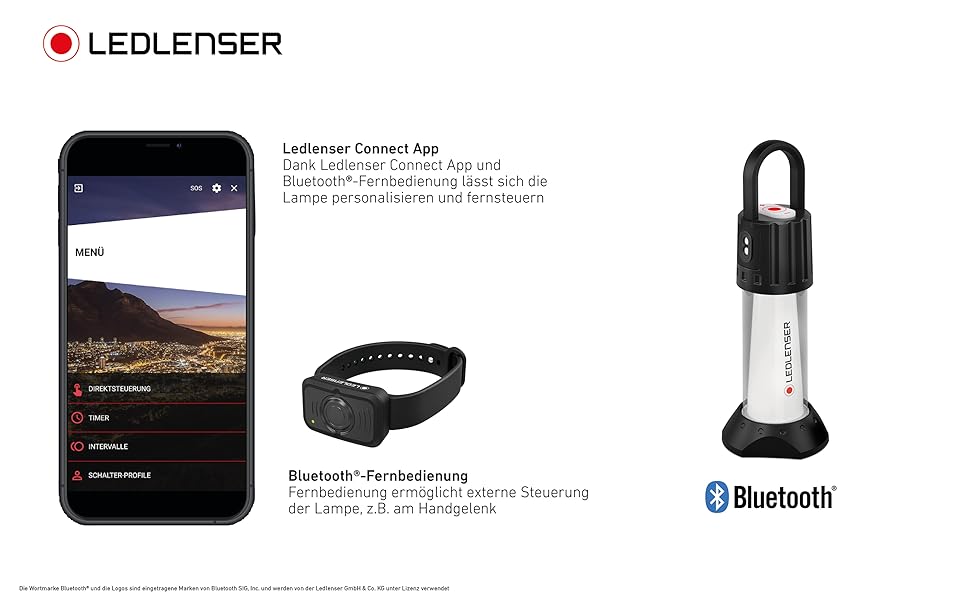 Ліхтар LED Ledlenser ML6 Warm Light 750 лм, акумуляторний, до 200 год, з Power Bank, червоним світлом, магнітний, для кемпінгу та активного відпочинку, чорний
