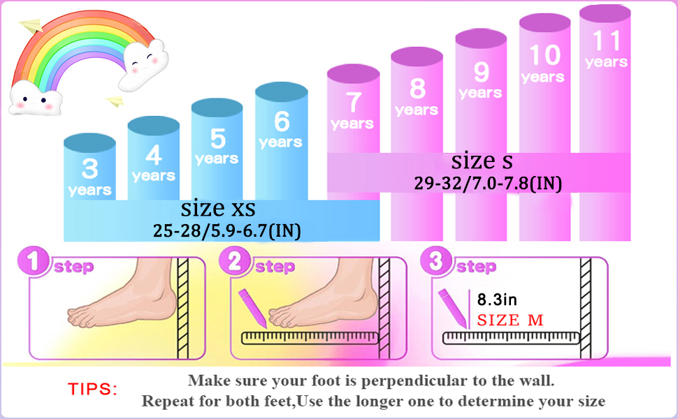 Роликові ковзани ERNAN для дітей, регульовані, для дівчаток та хлопчиків, безпечні, з великими колесами (фіолетовий)
