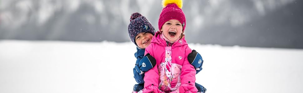 Дитячі гірськолижні рукавички Ziener Baby LEVI AS MINIS для зимових видів спорту, водонепроникні та дихаючі, колір Persian Blue, розмір 92 см