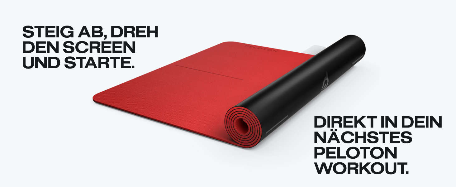 Килимок для йоги Peloton Black: фітнес, тренування, нековзкий, легко мити