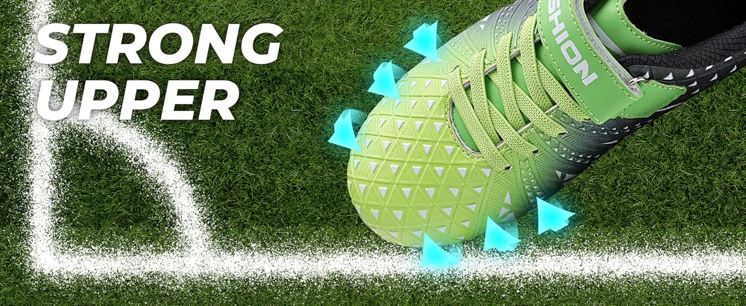 Дитячі футбольні бутси ASHION для футболу та активного відпочинку (39 EU, синій/зелений)