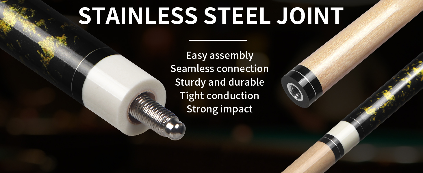 Більярдний кий Horse Billardqueue-Set, канадський клен, 58 дюймів, 18-21 oz, 2 крейди, для дорослих