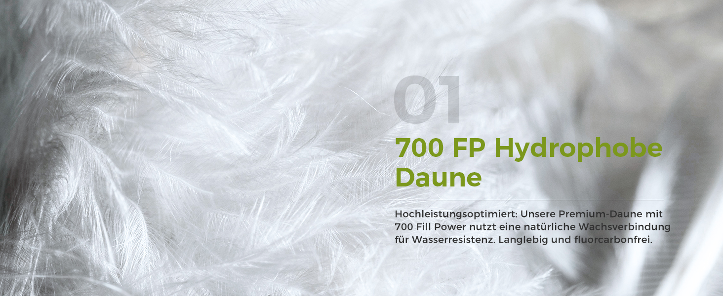 Спальний мішок ATEPA Ultraleicht Daunenschlafsack: Легкий, 3-сезонний (12°C/6°C/-1°C), Водовідштовхуючий, для кемпінгу, трекінгу та подорожей, з компресійним мішком